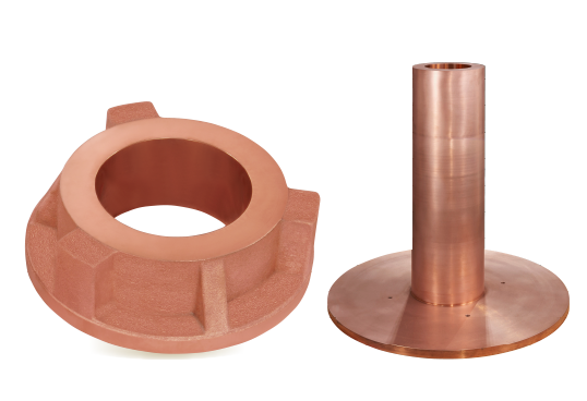Parts for electrolytic copper foil manufacturing facilities